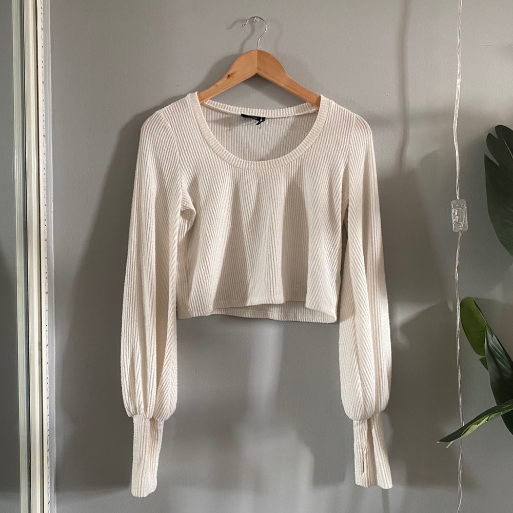 Out From Under Crop Sweater